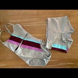 Jo & Jax Petra Leotard and Short Set YL